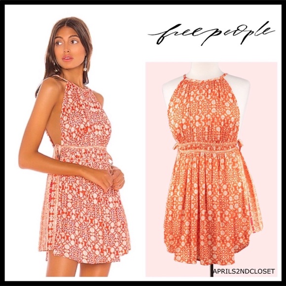 Free People Dresses & Skirts - FREE PEOPLE BOHO FLOWY MINI TUNIC SUN DRESS A2C